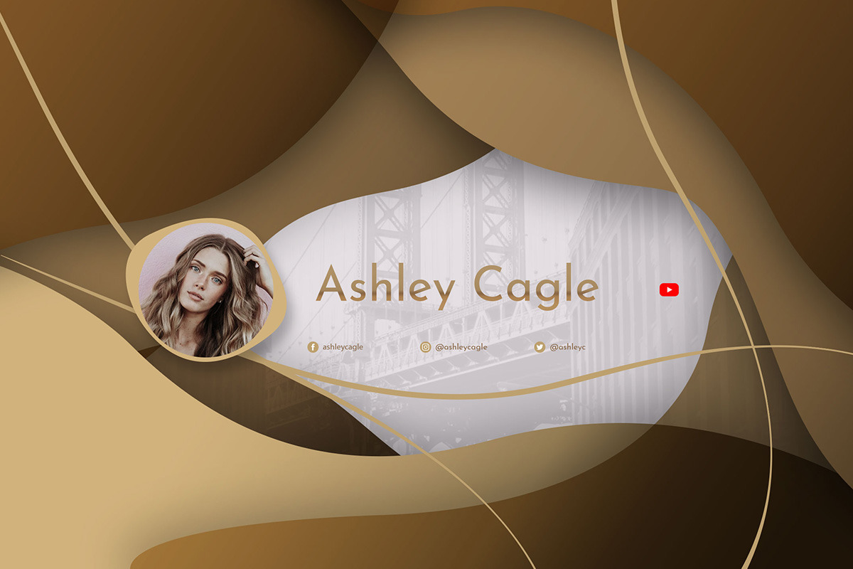 Beauty Vlogger Youtube Channel Art, a Social Media Template by Louds Studio (Photo 2 of 10)