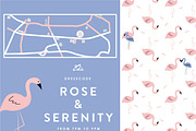 Beautiful flamingo wedding invites, an Invitation Template by Laffmate (Thumbnail 4 of 5)