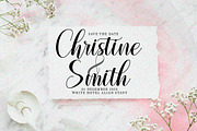 Monika Calligraphy Font, a Script Font by Cut Story (Thumbnail 4 of 11)