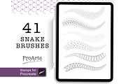 Procreate Scales Brush., a Brush Add-On by Lucrumplus (Thumbnail 1 of 5)