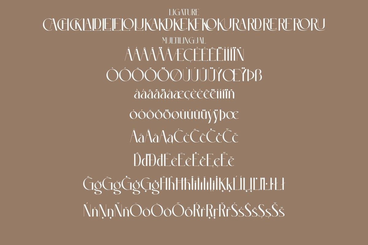 Vanabela, a Serif Font by Kenrichi (Photo 5 of 9)