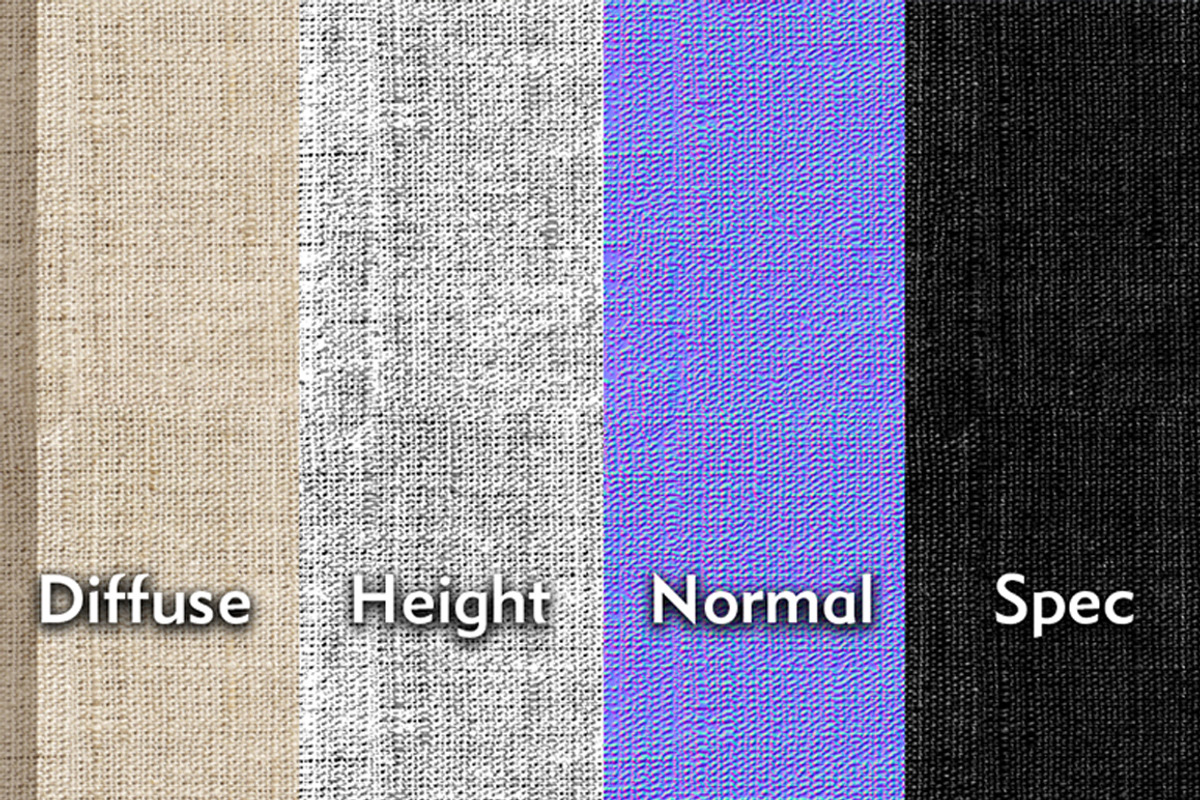 Striped Fabric Texture Pack, a Textures & Material 3D Model by 6BIT Creative (Photo 13 of 13)