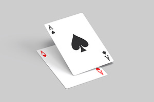 Bridge Playing Cards Mockup 8 Views