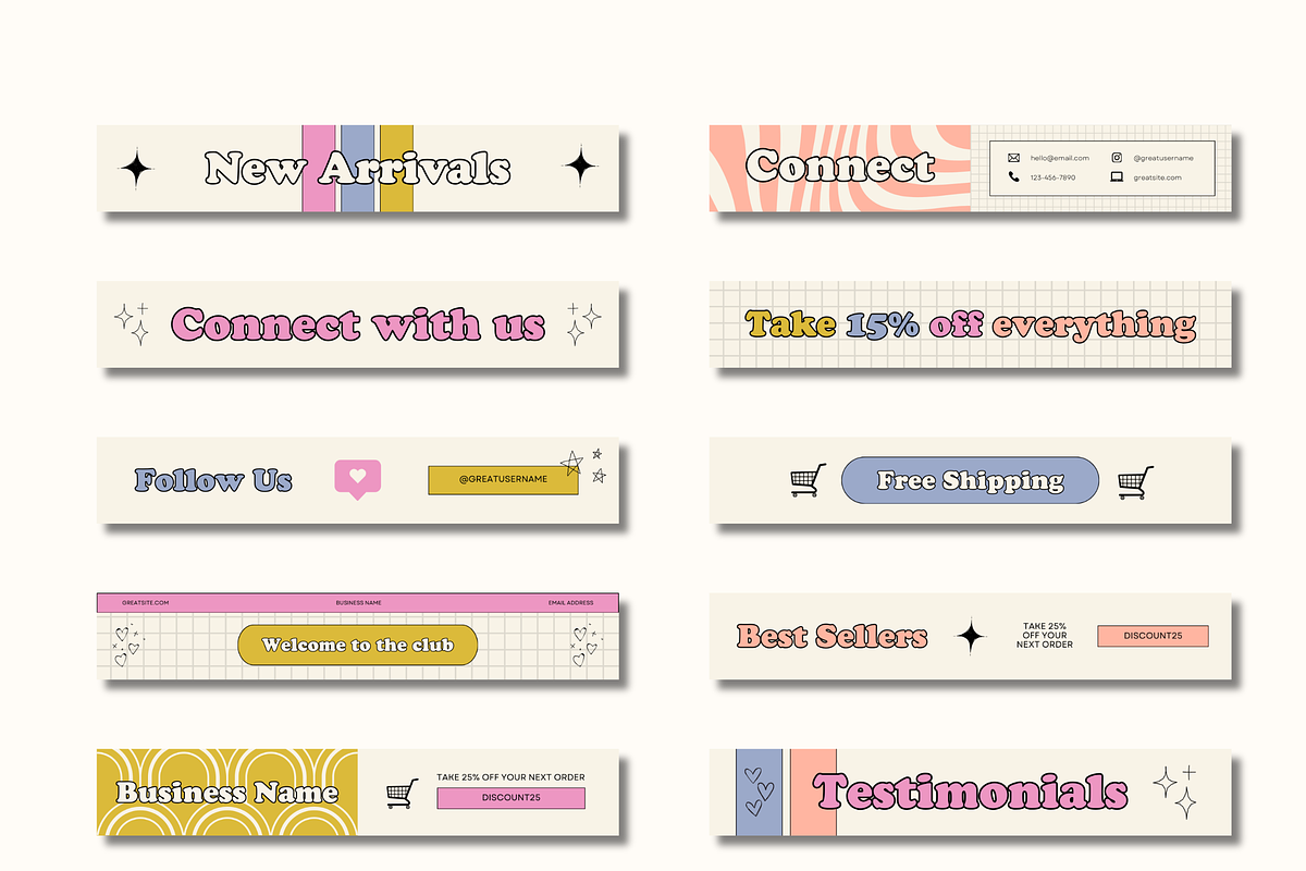 Email Marketing Newsletter Template, an Email Template by Branding Babe Co. (Photo 7 of 9)