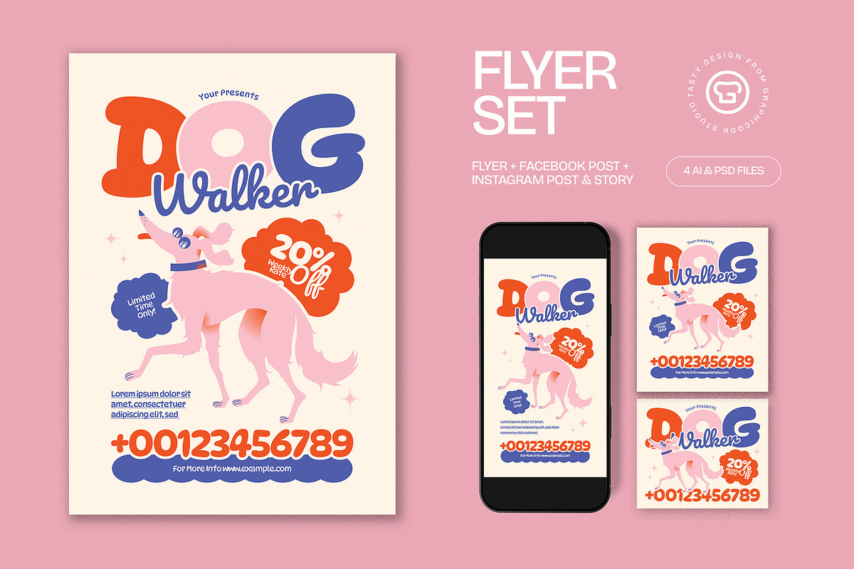 Dog Walkers Flyer