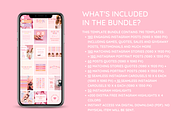 Pastel Instagram Template Bundle, a Social Media Template by SunshineStudioBoutique (Thumbnail 2 of 9)