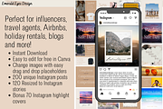 390 Travel Canva Instagram Neutral, a Social Media Template by Emerald Eyes Design (Thumbnail 2 of 11)