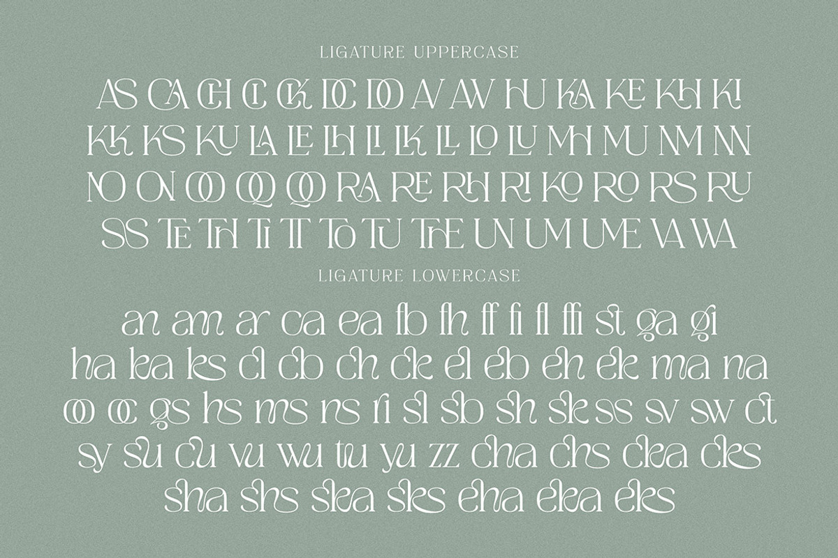 Catherine Pearson, a Serif Font by Cruzine (Photo 7 of 8)