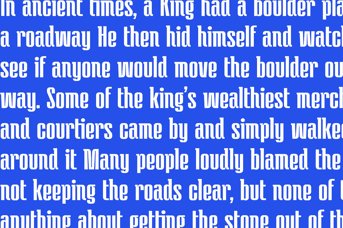 Regatino Geometric Display Font, a Sans Serif Font by Kulokale (Photo 8 of 11)