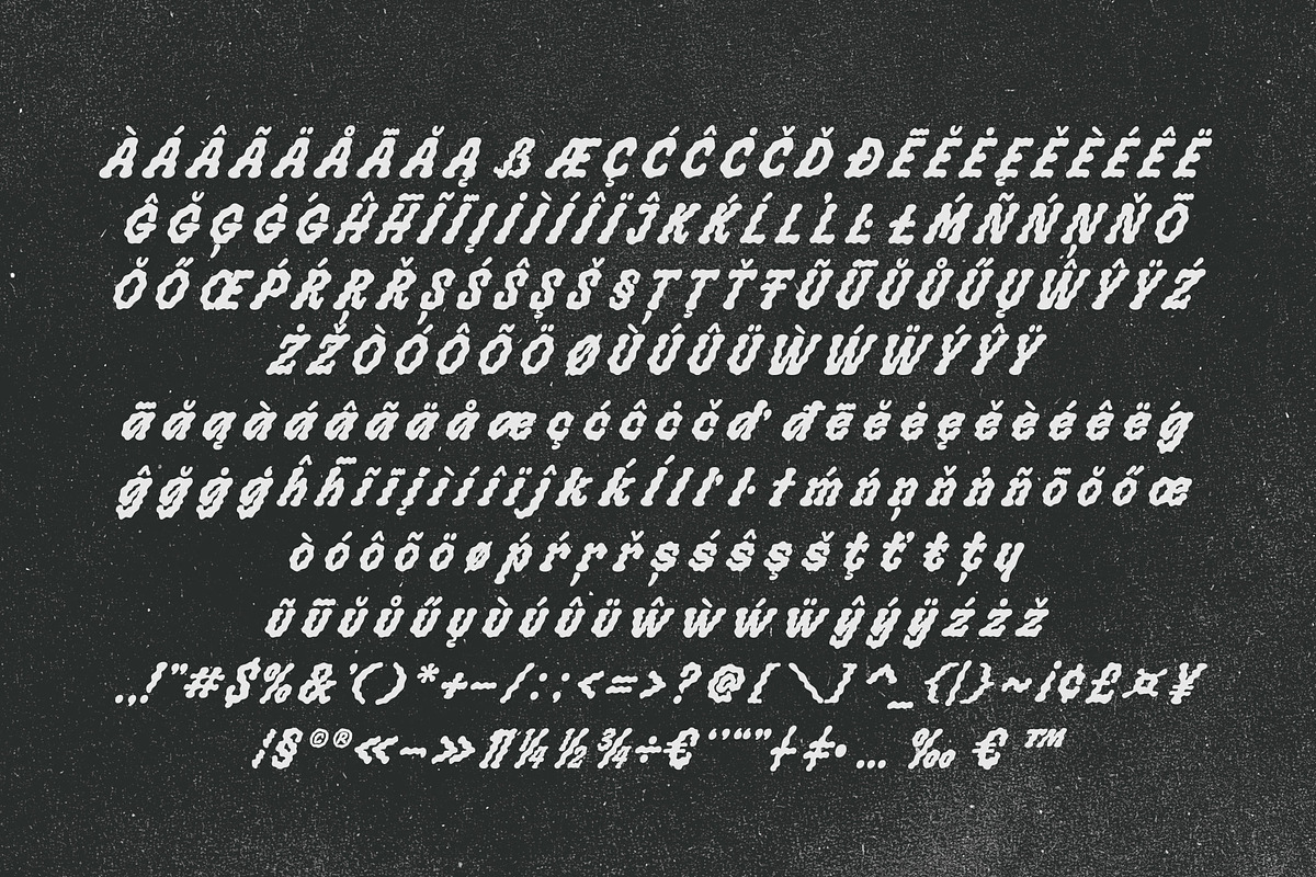 Bloobies – Wavy Display Typeface, a Handwritten Font by Blankids Studio (Photo 12 of 12)
