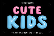 Cute Kids Font, a Symbol Font by Font Craft Studio (Thumbnail 1 of 5)