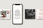 Boss Social Media Templates, a Social Media Template by Brand & Bloom (Thumbnail 8 of 9)