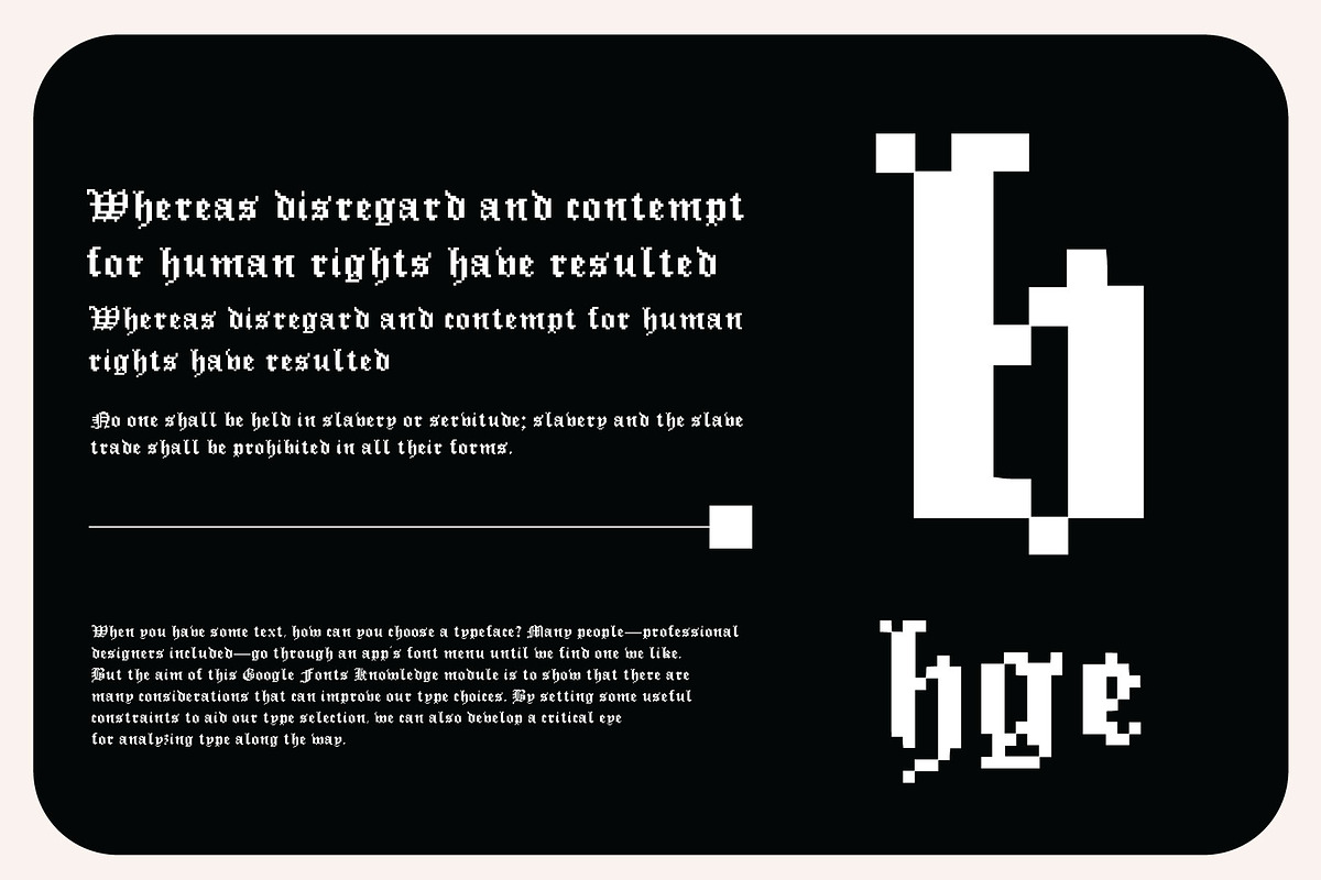 Blackletter Eight, a Blackletter Font by cromatixclassroom (Photo 2 of 6)