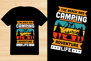 Camping T-Shirt Design Bundle, an Object Graphic by Creativeshirt (Thumbnail 4 of 5)