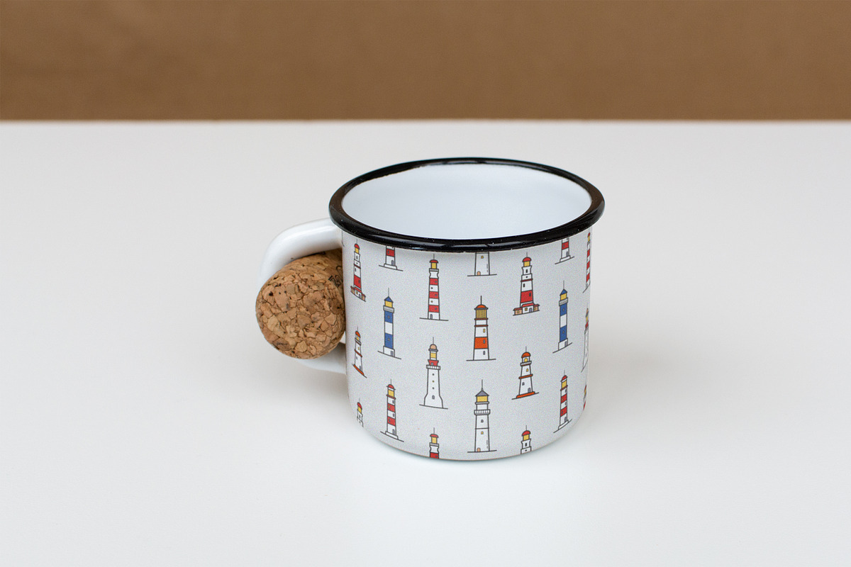 Lighthouses set, seamless patterns, an Object Illustration by Good Studio (Photo 8 of 9)