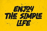RUSH FLOW - Dry Brush, a Handwritten Font by ErgibiStudio (Thumbnail 2 of 10)