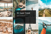 92. Super Travel Preset Bundle, an Action Add-On by Advina Store (Thumbnail 1 of 13)