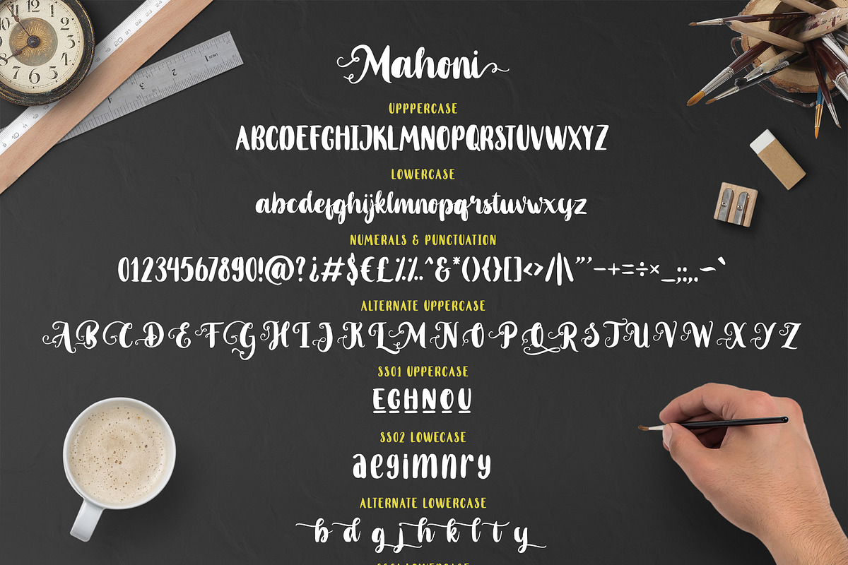 Mahoni - Script & Bold preview 8