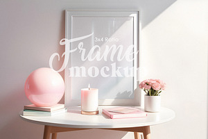 That Girl Space | Frame Mockup 3x4
