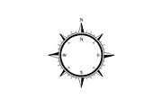 Vintage Compass Rose SVG Bundle, an Illustration by yasushie (Thumbnail 12 of 29)