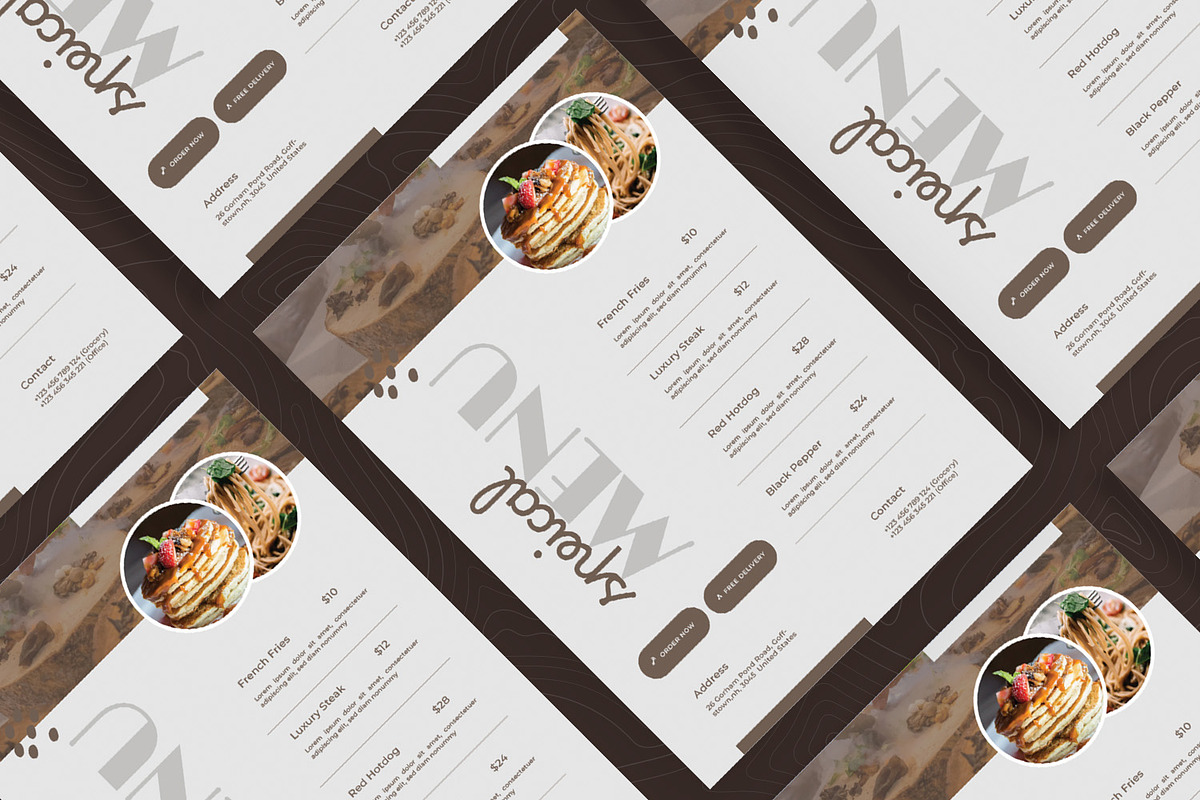 Special Resto Menu, a Print Template by Esensifiksi.studio (Photo 2 of 2)