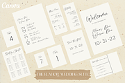 The Elanor Wedding Suite, a Stationery Template by Honey Lust Co. Shop (Thumbnail 1 of 5)
