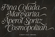 Le Mighty Legacy - Modern Serif, a Serif Font by Ivan Rosenberg (Thumbnail 4 of 16)
