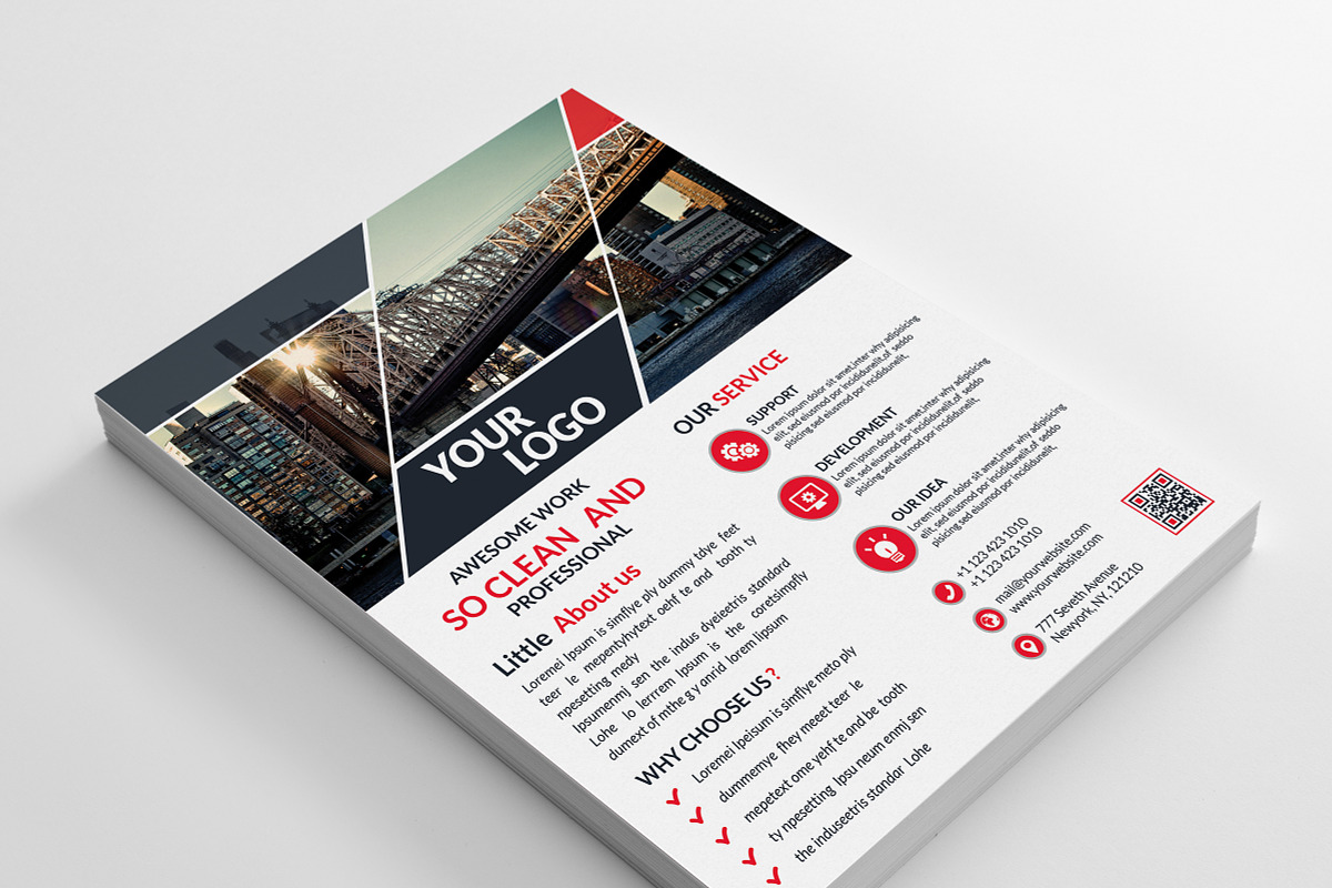 Flyer, a Flyer Template by Genereux Art (Photo 4 of 4)