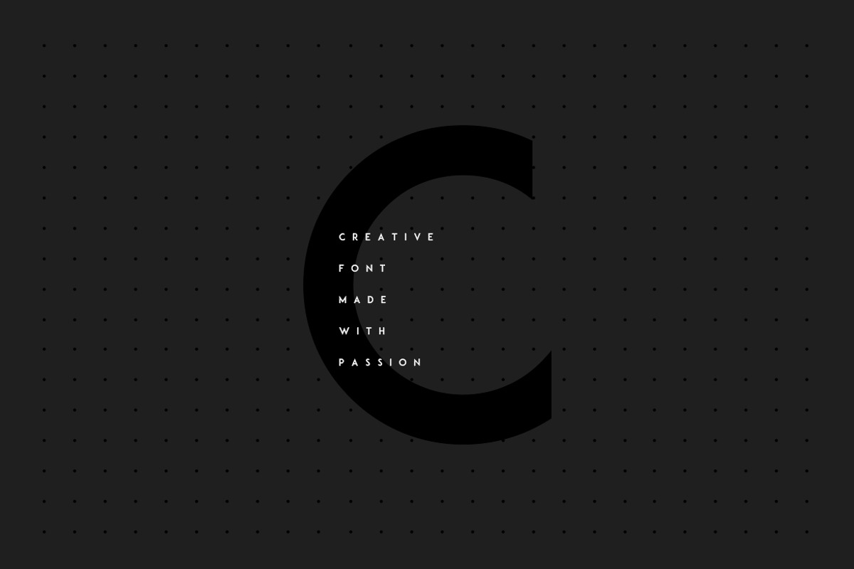 Carbon - Modern WebFont preview 2