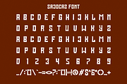 Sajocaz - Retro Font, a Sans Serif Font by Iqsiart Studio (Thumbnail 2 of 6)