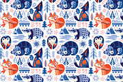 Scandinavian art, a Pattern Graphic by PenguinHouse (Thumbnail 2 of 9)