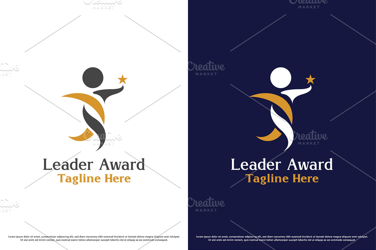 Leadership star logo design template, a Branding & Logo Template by Morvana Crew (Photo 1 of 2)