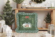 Christmas Ruffle Pillow Mockups, a Product Mockup by mock-ups (Thumbnail 12 of 12)