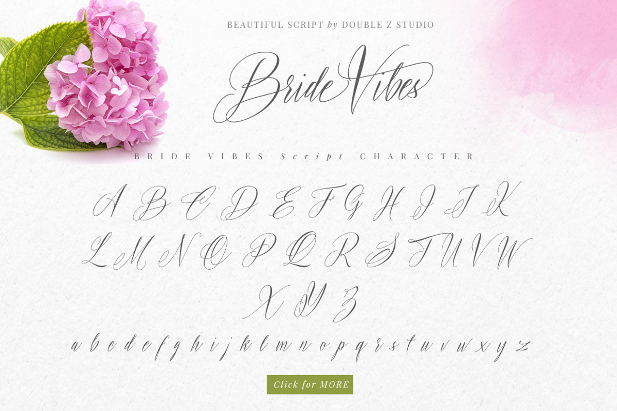 Bride Vibes Beautiful Script preview 6