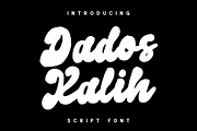 Dados Kalih - Script Font, a Script Font by GFRcreative (Thumbnail 1 of 4)