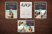 Photo Collage Wedding Invitation, an Invitation Template by ShutterSweets (Thumbnail 4 of 6)