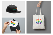 Pride Icons Clipart, an Icon by Melissa Held Designs (Thumbnail 3 of 4)