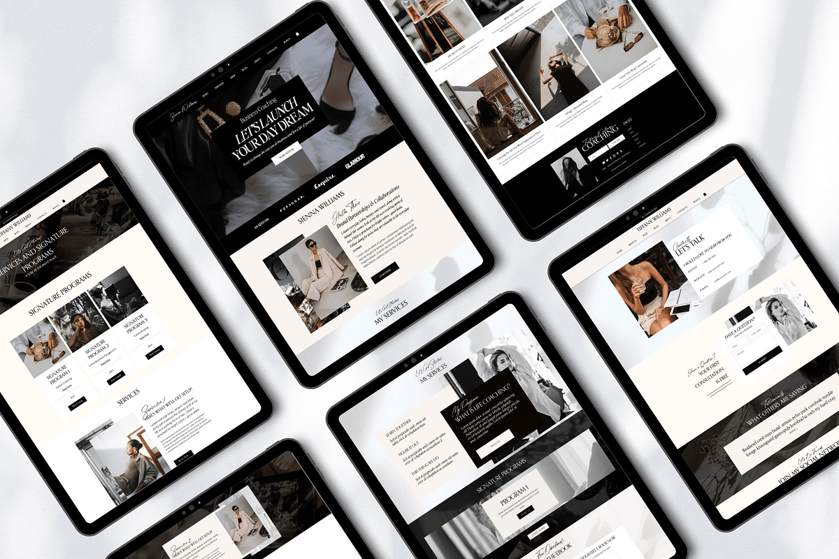 Wix Website Template for Coaches, a Wix Template by Presentibox (Photo 5 of 6)