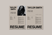 MIEL Resume Template, a Templates & Theme by TheMockeryShop (Thumbnail 2 of 2)