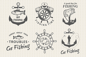 Fishing labels