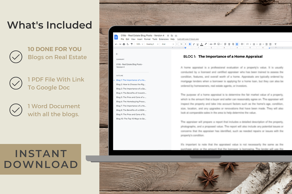 DONE FOR YOU REAL ESTATE BLOGS - 4, a Templates & Theme by Jennifer Magri Templates (Photo 3 of 8)