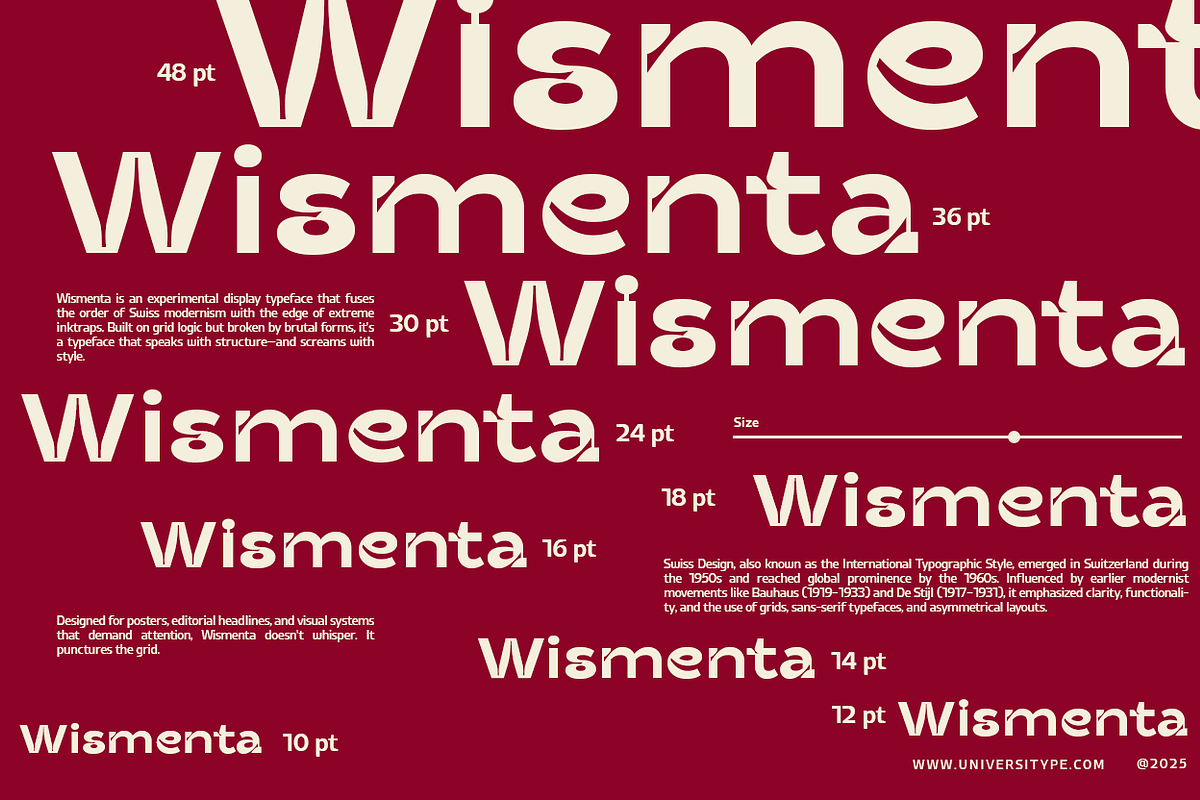UT Wismenta - Extreme Inktrap Sans, a Sans Serif Font by Universitype (Photo 4 of 15)