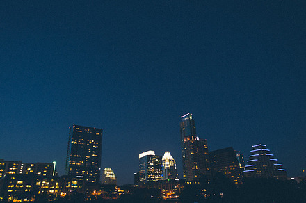 Austin at night
