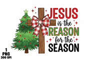 Jesus Is The Reason For A Season png, an Illustration by Daily.Designs (Thumbnail 1 of 5)