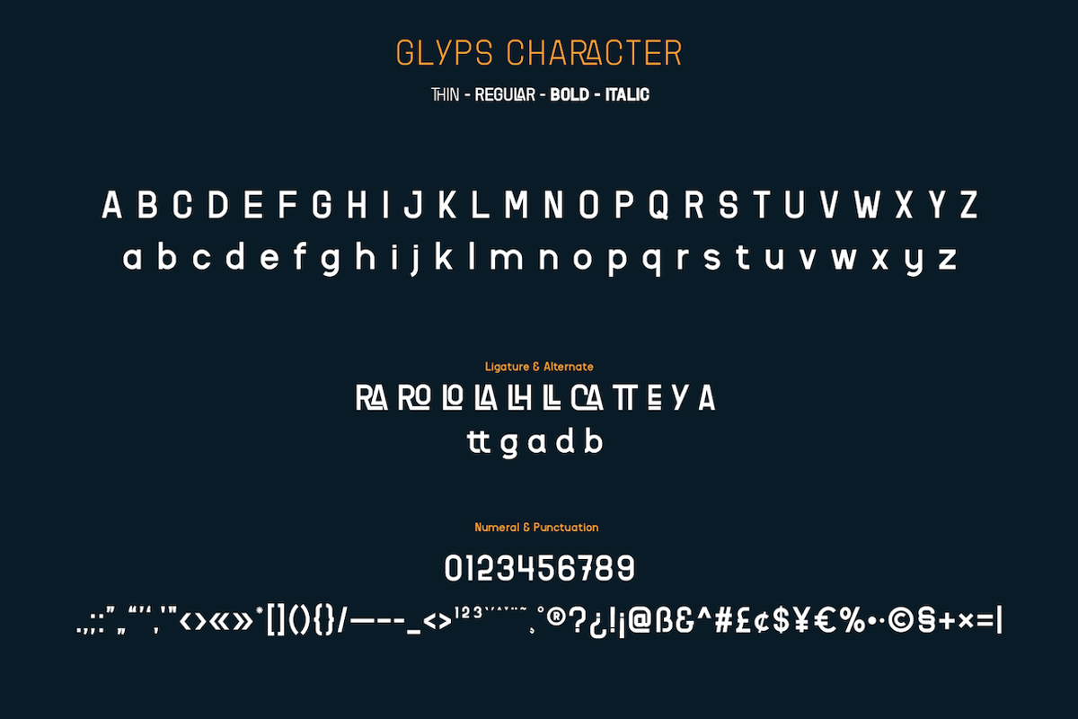 Cathra, a Sans Serif Font by twinstd (Photo 13 of 14)