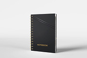 Spiral Notebook Mock-up, a Books & Magazine Mockup by Getdesign (Thumbnail 4 of 8)