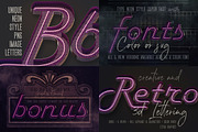SALE Neon Lettering Super Bundle, a Graphic by TVartworks (Thumbnail 24 of 27)