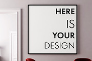 10 Art Deco posters mockup, a Print Template by FilL239 (Thumbnail 7 of 10)