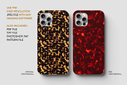 Red Tortoiseshell Seamless Pattern, a Pattern Graphic by Leysa Flores (Thumbnail 2 of 10)