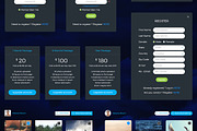 Retina Web UI Kit, an UI Kit Template by Cosmic Motive (Thumbnail 4 of 5)